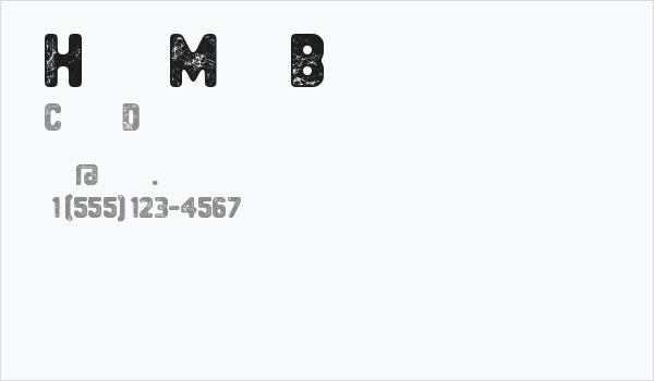 Heavy Metal Box Business Card