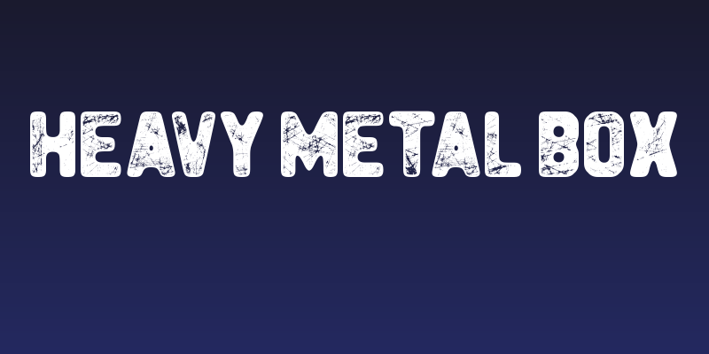 Heavy Metal Box Social Header