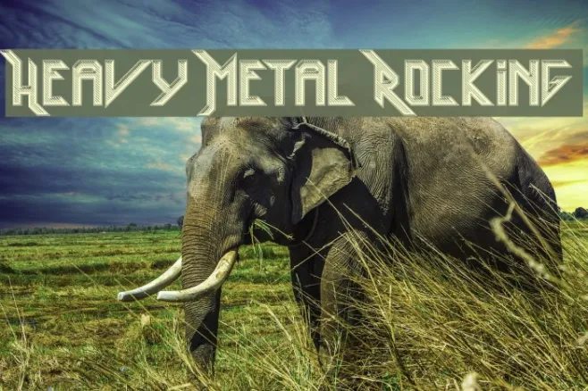 Heavy Metal Rocking Example 3
