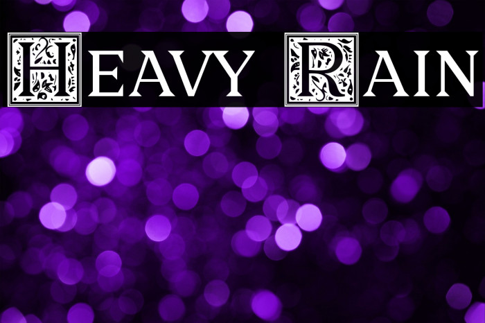 Heavy Rain Example 3