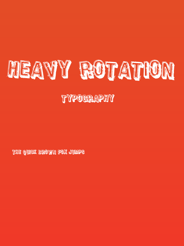 Heavy Rotation Poster