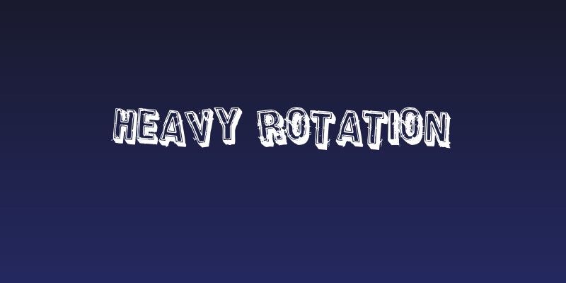 Heavy Rotation Social Header