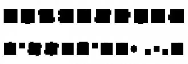 Heavy Square  Color Font OTHER CHARS