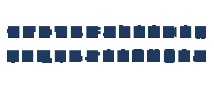 Heavy Square  Color Lowercase