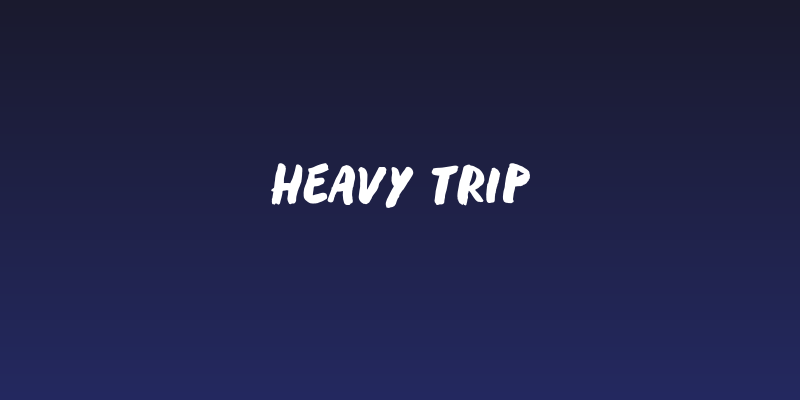 Heavy Trip Social Header