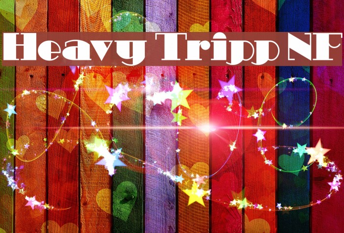 Heavy Tripp NF Font examples