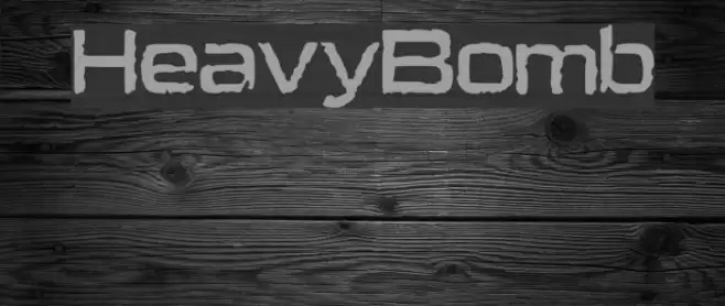 HeavyBomb Caratteri examples