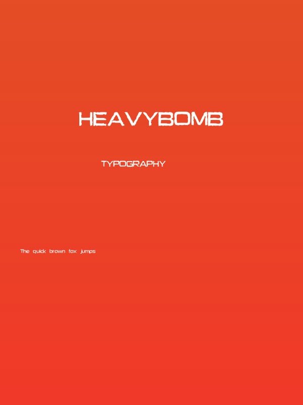 HeavyBomb Poster
