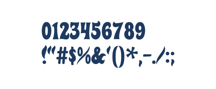 HeavyHeapRg-Regular Other Characters