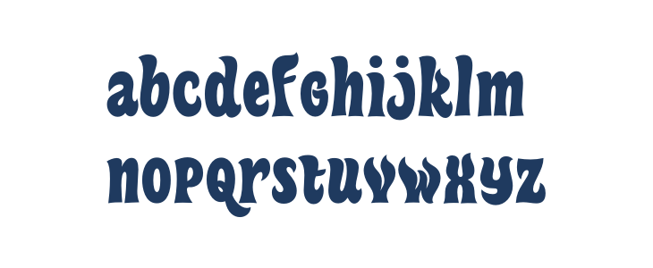 HeavyHeapRg-Regular Lowercase