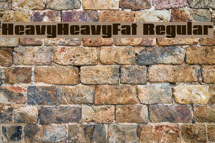 HeavyHeavyFat Regular Example 3