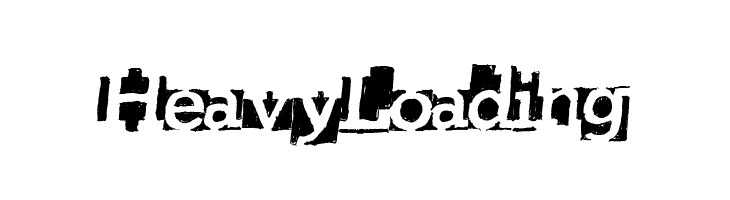 HeavyLoading Font
