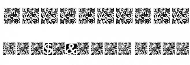 HeavyLoading Font OTHER CHARS