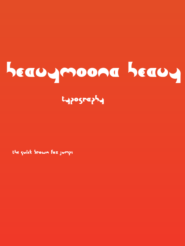 HeavyMoonA-Heavy Poster