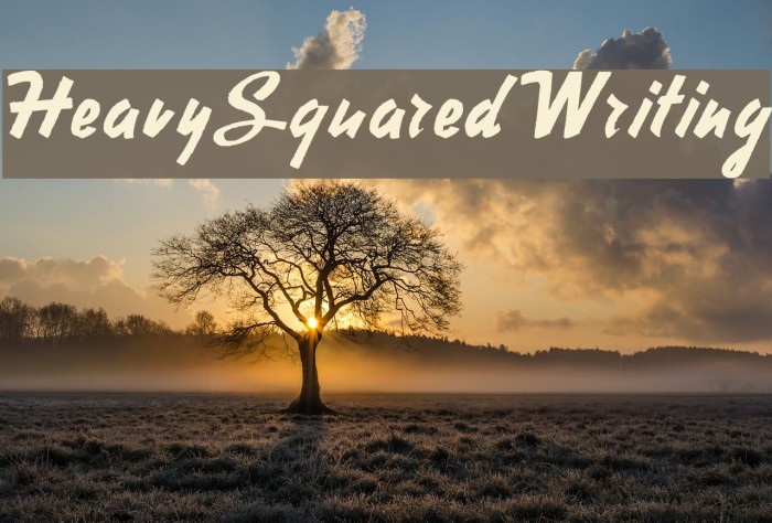 HeavySquaredWriting Example 1