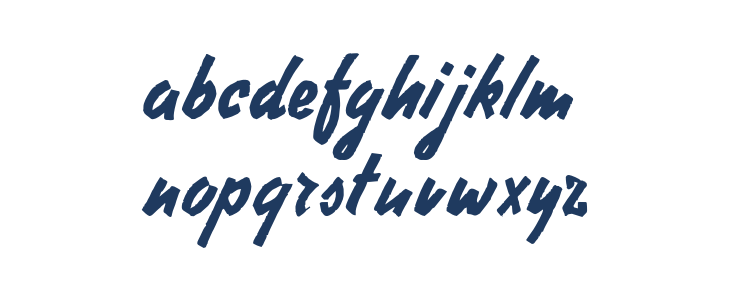 HeavySquaredWriting Lowercase