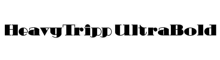 HeavyTripp UltraBold  Frei Schriftart Herunterladen