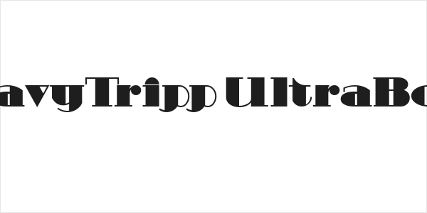 HeavyTripp UltraBold Logo