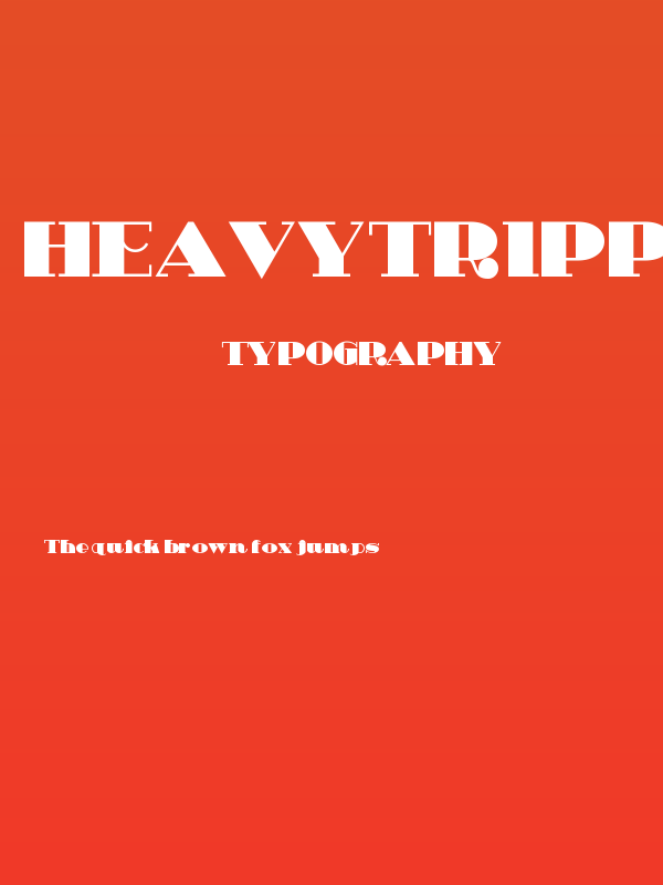 HeavyTrippNF Poster