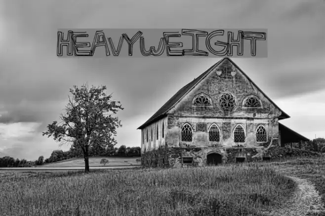 HeavyWeight Font examples