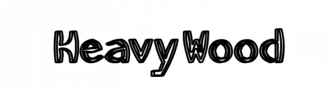 HeavyWood  Fuentes Gratis Descargar