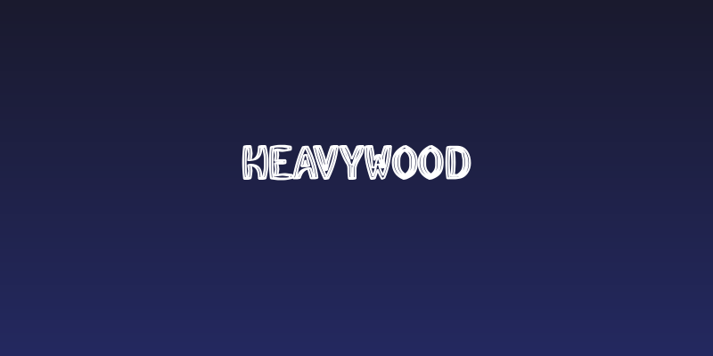 HeavyWood Social Header