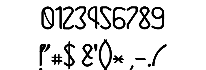 Hebe Font OTHER CHARS
