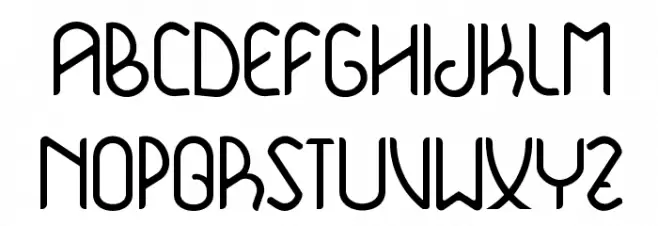 Hebe Font Litere mari