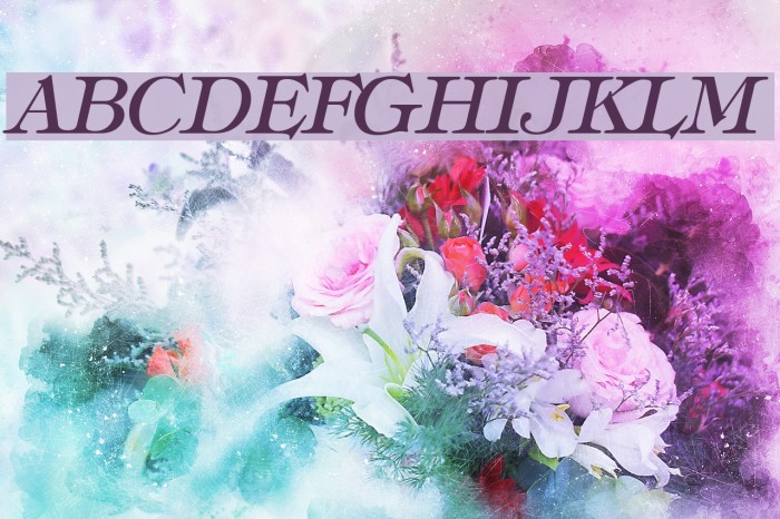 Hebrew Italic Font examples