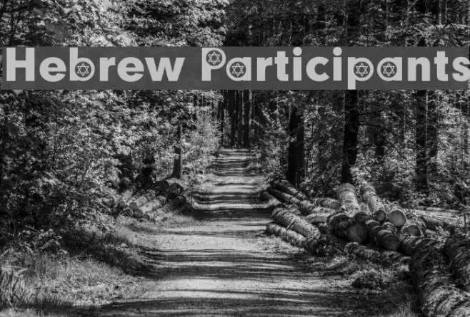 Hebrew Participants Polices examples