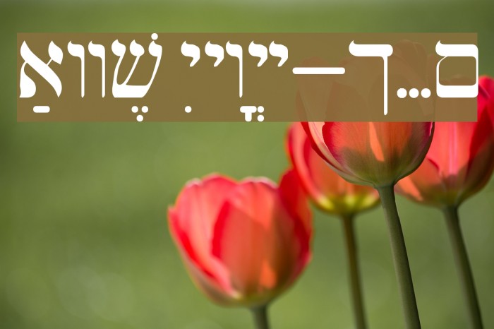 Hebrew fonts for mac