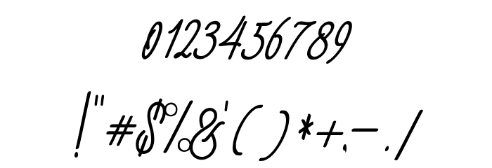 Hebrida Font OTHER CHARS
