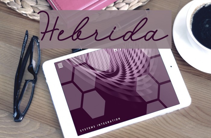 Hebrida Font examples