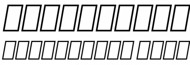 Hebydia-Demo Font OTHER CHARS