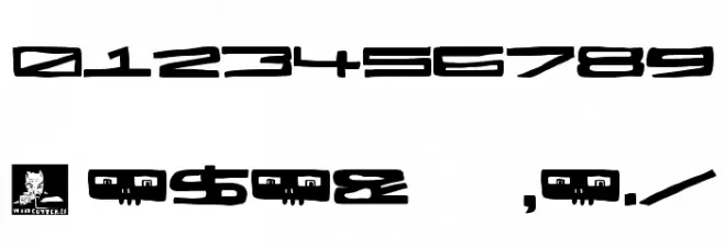 Hecatombe Font OTHER CHARS