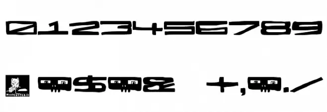 Hecatombe Font OTHER CHARS