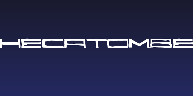 Hecatombe Social Header