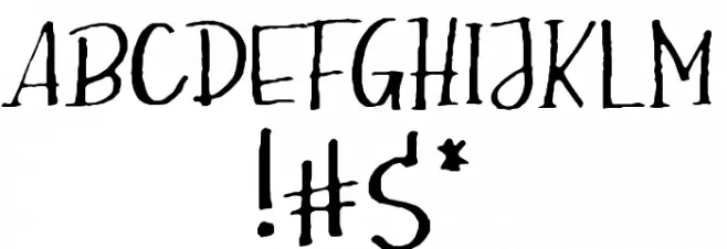 Hector-Regular Font OTHER CHARS