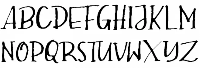 Hector-Regular Schriftart Groß
