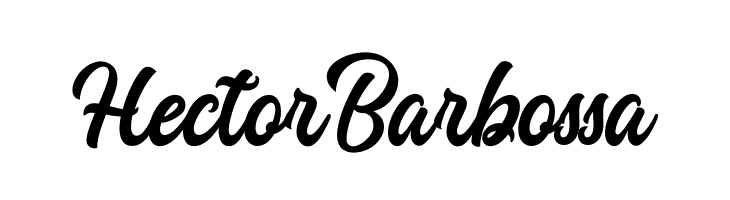 HectorBarbossa  font caratteri gratis