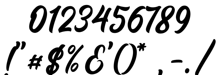 HectorBarbossa Font OTHER CHARS
