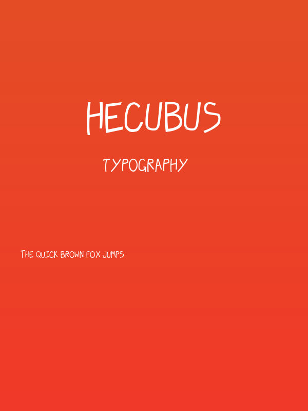 Hecubus Poster
