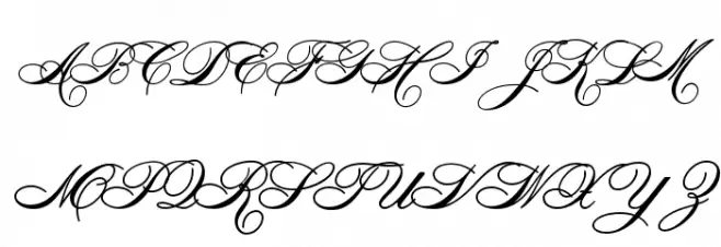 HeddyOptiScript Polices MAJUSCULES