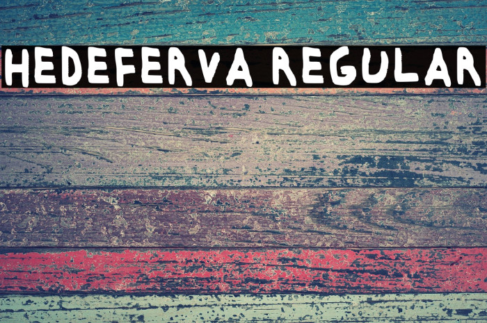 Hedeferva Regular Example 3