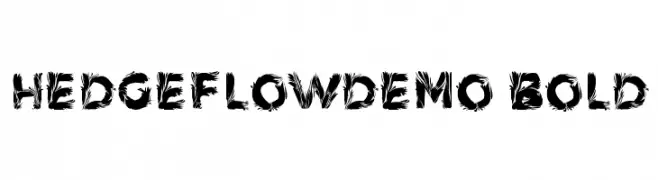 HedgeFlowDemo Bold  les polices de caractères gratuit tlcharger
