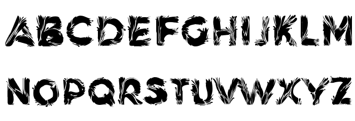 HedgeFlowDemo Bold Font LOWERCASE