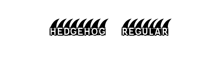 Hedgehog Regular  baixar fontes gratis