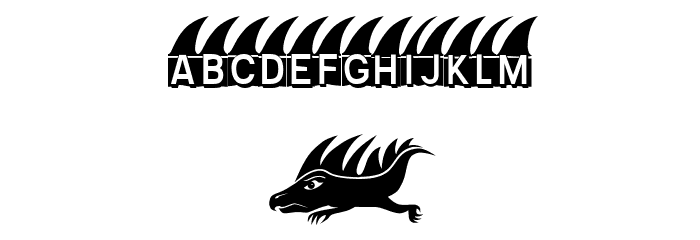 Hedgehog Regular Font OTHER CHARS