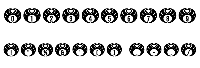 Hedhead Regular Font OTHER CHARS