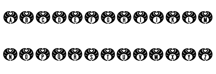 Hedhead Regular Font LOWERCASE